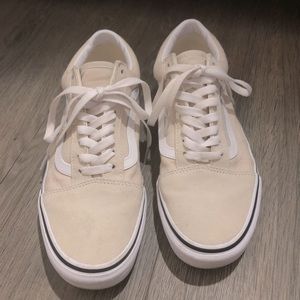 VANS • Old Skool Turtledove/Beige • Women’s 10 Men’s 8.5